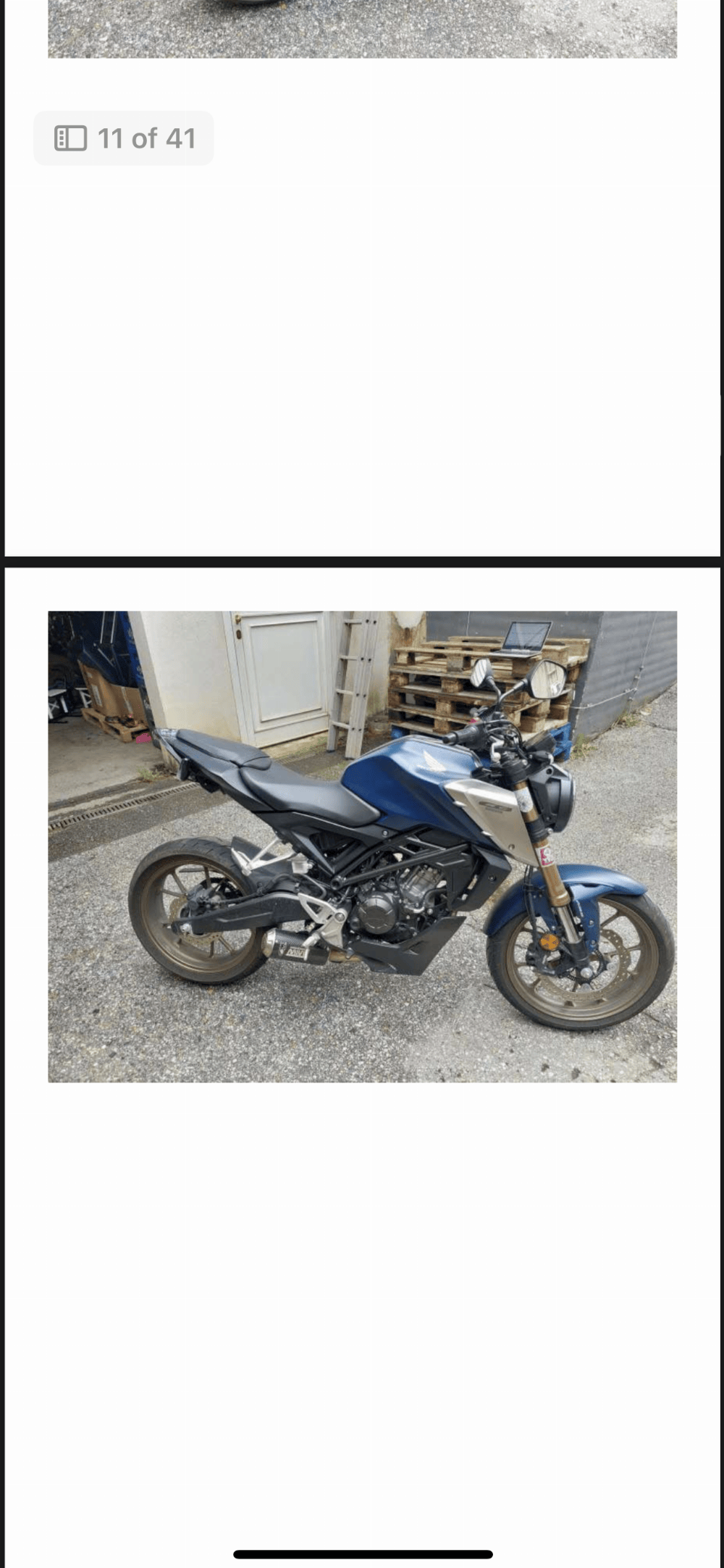 Motorrad verkaufen Honda CB 125 R Ankauf